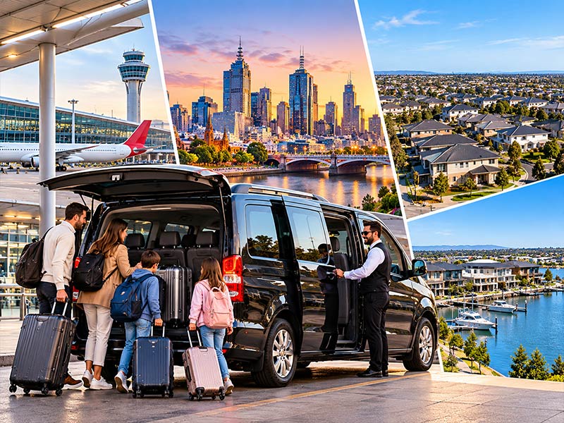 Maxi taxi Melbourne Airport price guide for the CBD, Werribee and Point Cook