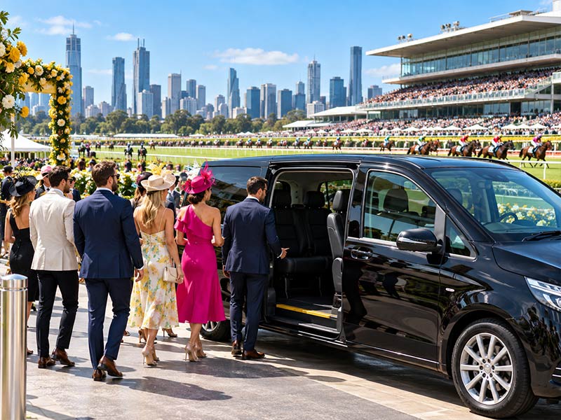 Maxi cab group transport for Melbourne Cup 2026